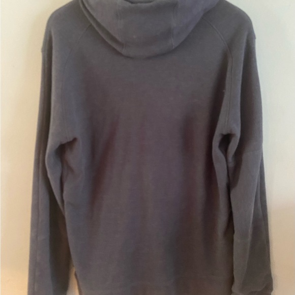 Grey full zip Aether hoody, butter soft and designed for adventure! - Picture 3 of 5